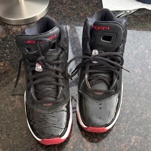 Jordan Kids Sneakers Black and Red